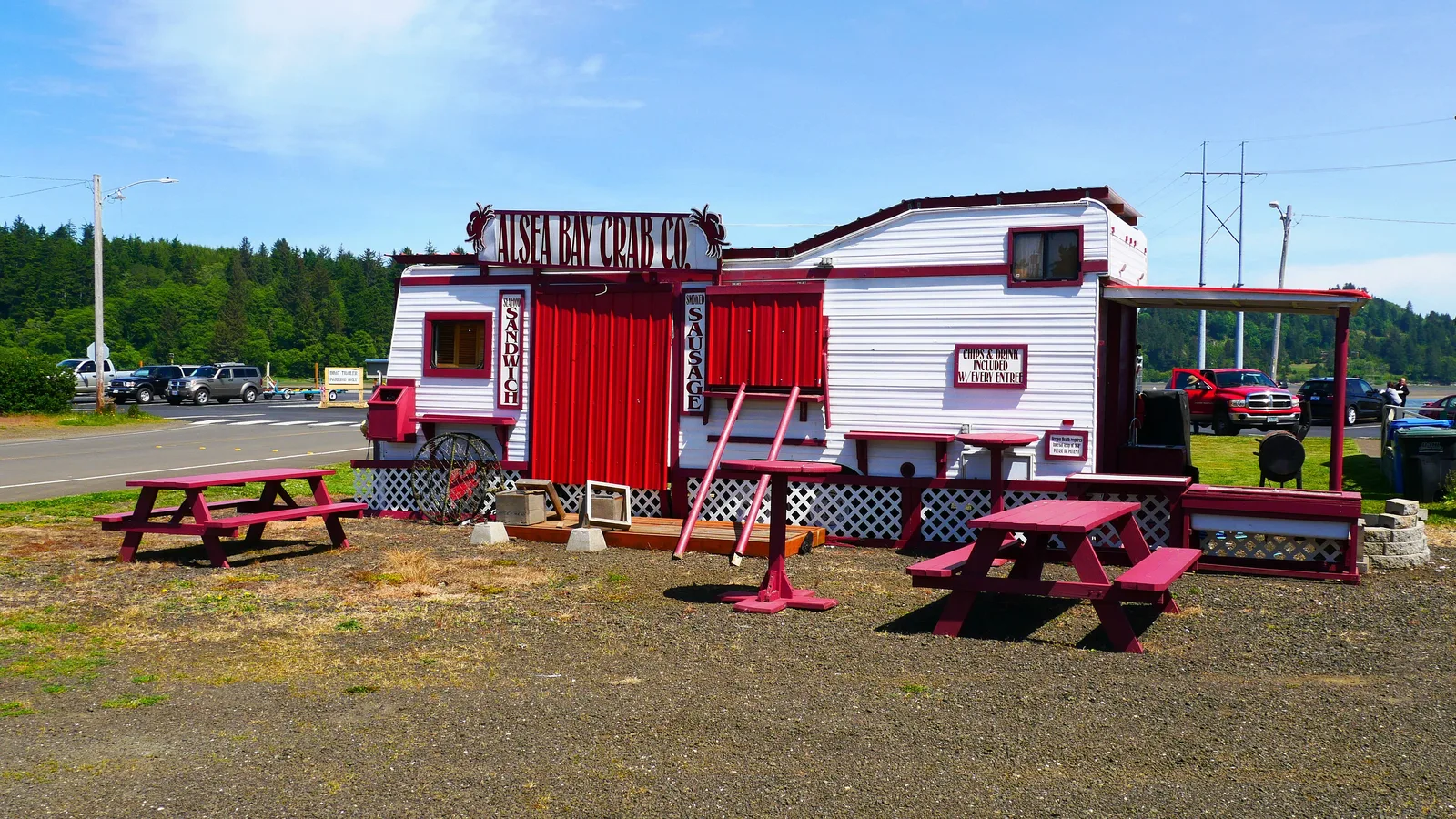 Alsea Bay Crab Co. in Waldport, Oregon