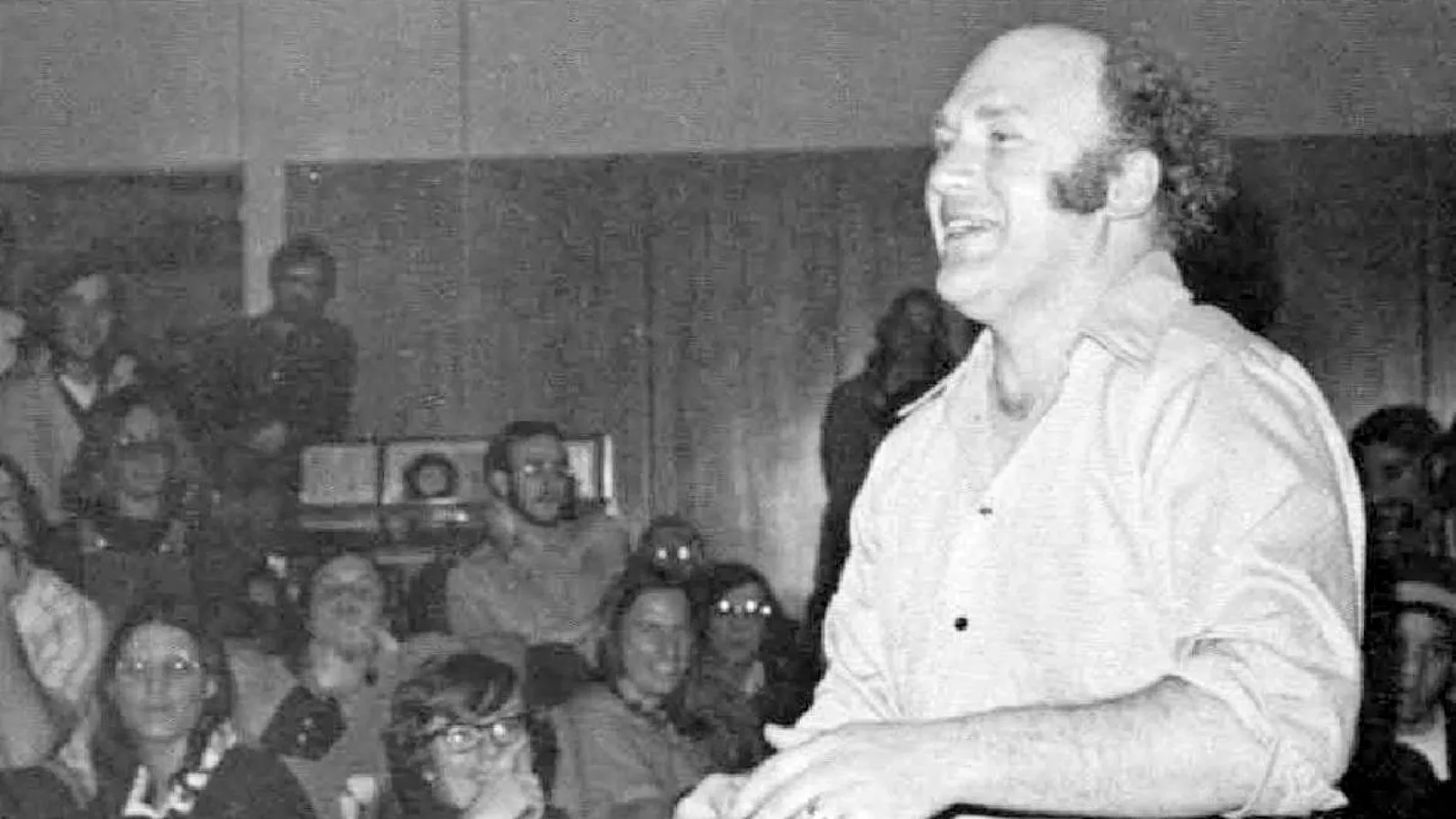 Ken Kesey in Pasadena in 1974 from The Big T 1974 (page 45 crop)
