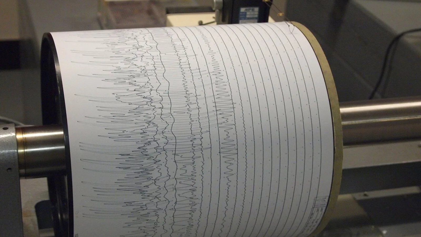 Seismogram at Weston Observatory
